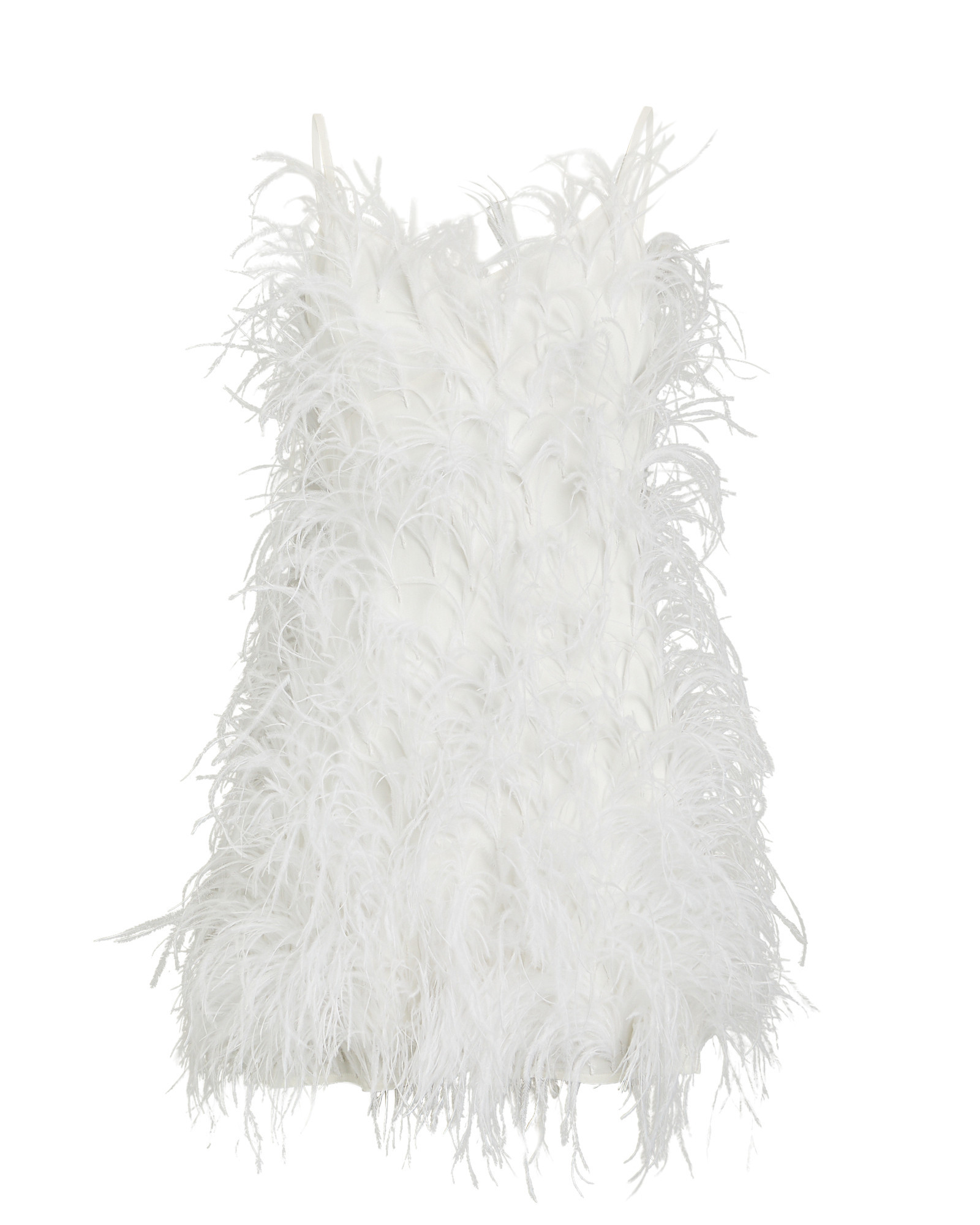 Zariah Feathered Dress | INTERMIX