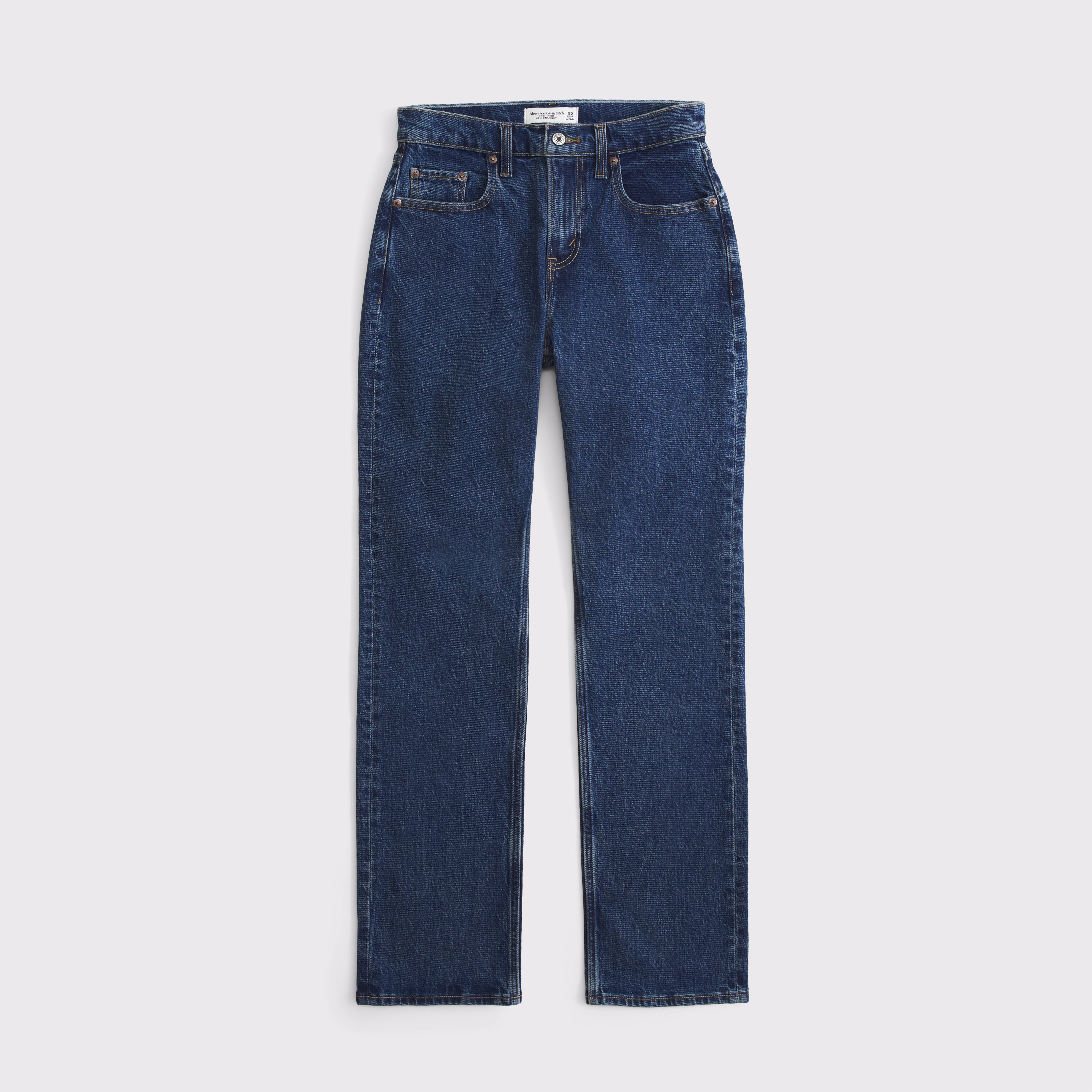 High Rise 90s Straight Jean | Abercrombie & Fitch (UK & DE)