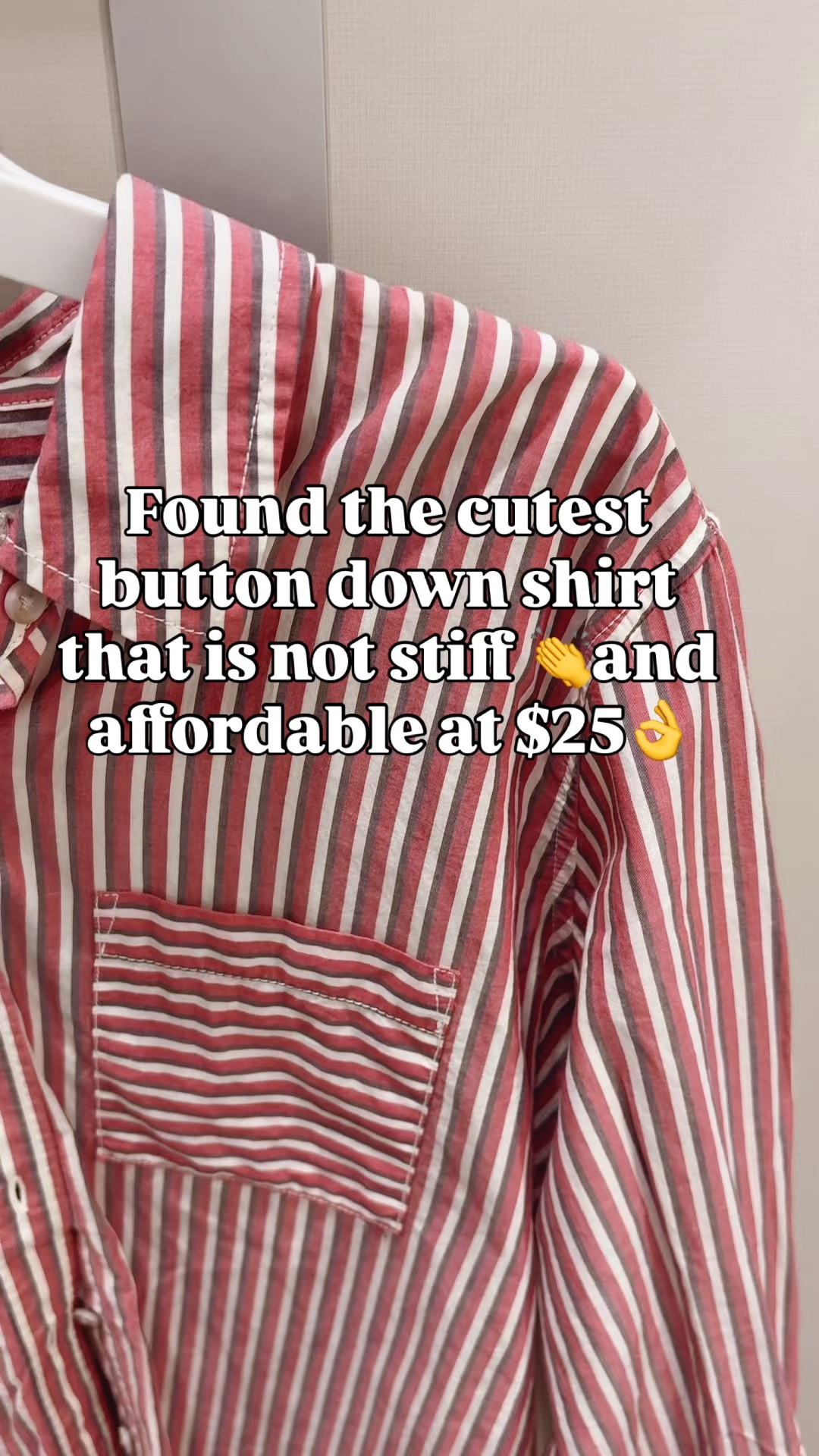 This is such a cute button down shirt! It’s not stiff and uncomfortable. It’s so cute for work or casual wear.
Wearing a size small

Jeans are new universal thread 90’s baggy low rise. 
Size 4
They have a really cute fit


#LTKSeasonal #LTKWorkwear

#LTKSeasonal