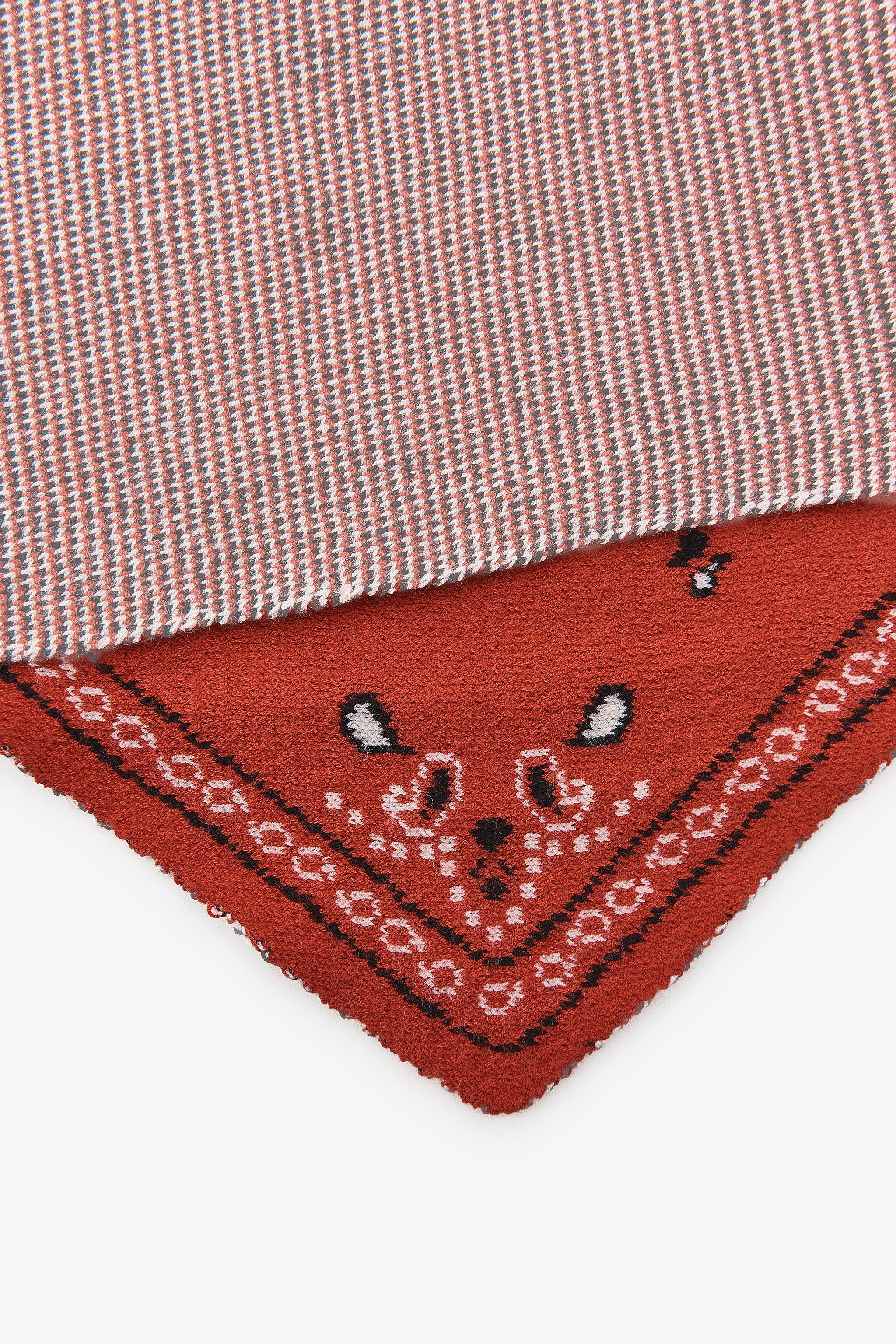 PRINTED KNIT BANDANA | Zara US