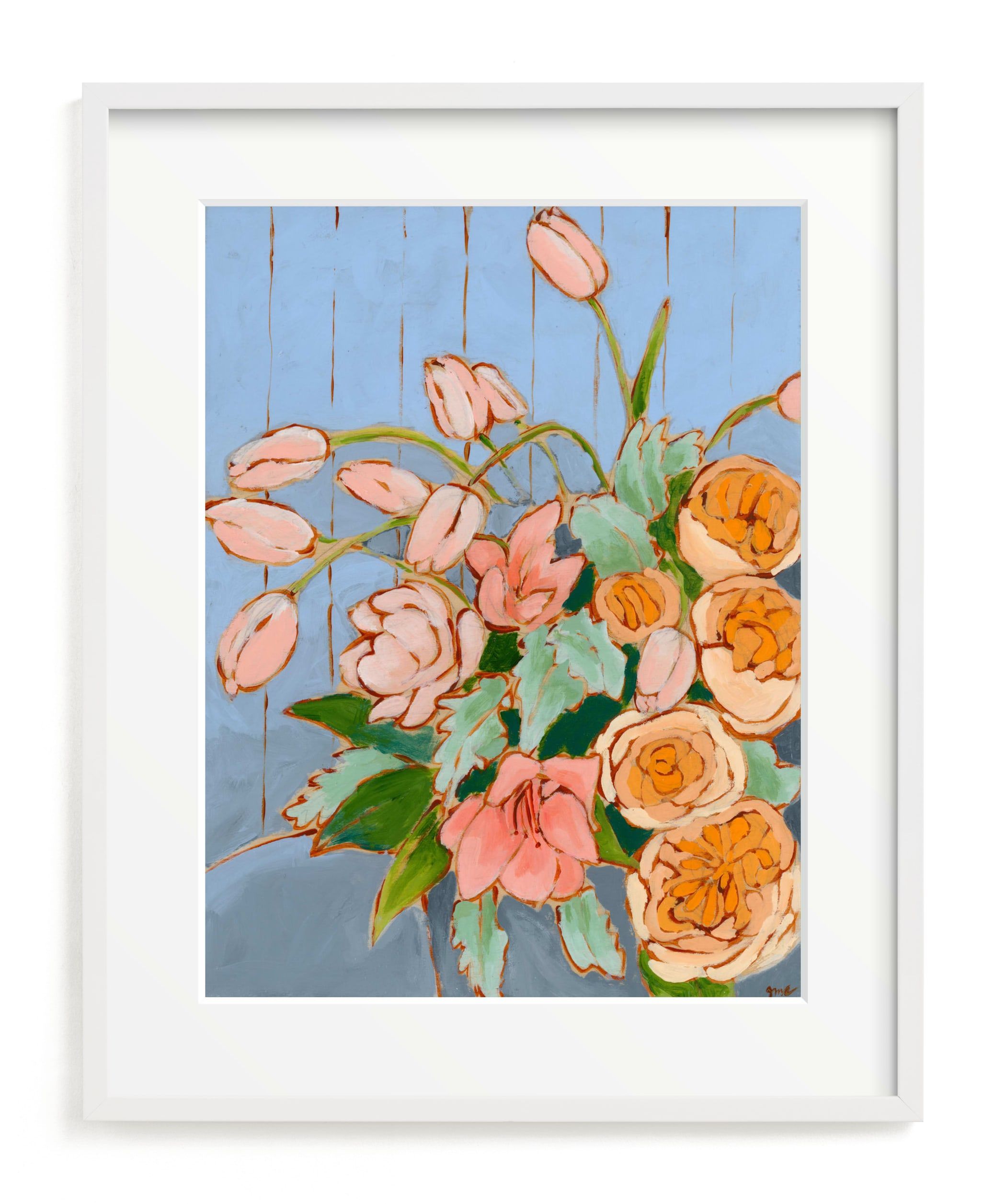 "From a Table in Carolina" - Painting Limited Edition Art Print by Jennifer Allevato. | Minted