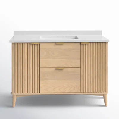 Gabi 48 in. Single Sink Bathroom Vanity | Wayfair North America