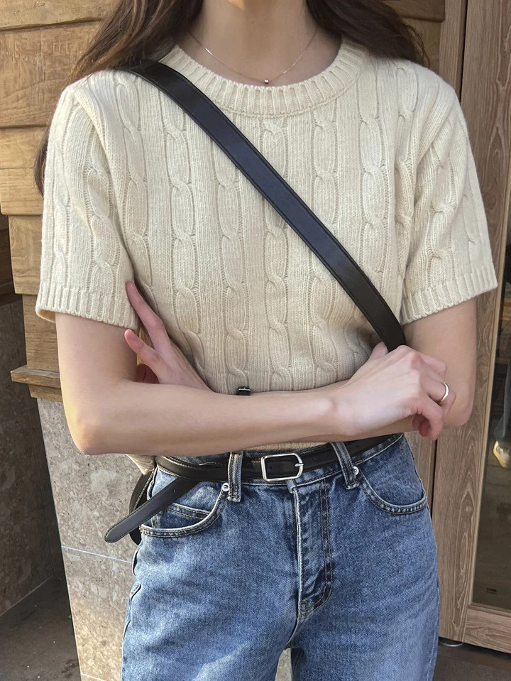 DAZY Top mit Zopfstrick | SHEIN