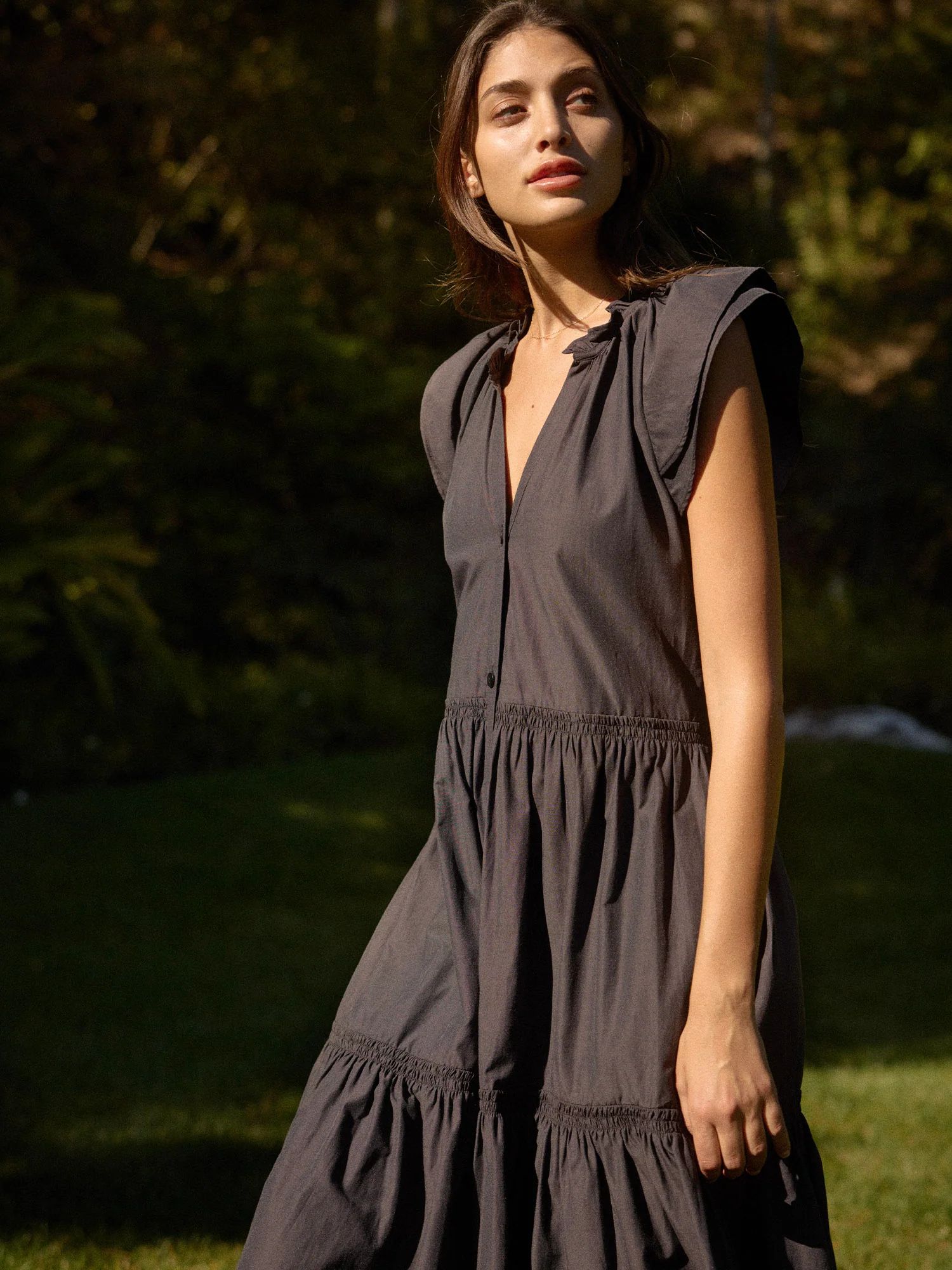 Women's Santorini Dress in Black | Brochu Walker