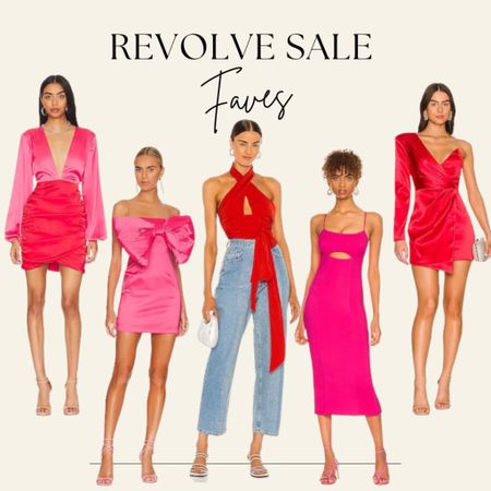 Revolve sale // dresses // vday look // vday style // special occasion dress // red dress // pink dress // 

#LTKsalealert #LTKwedding #LTKstyletip
