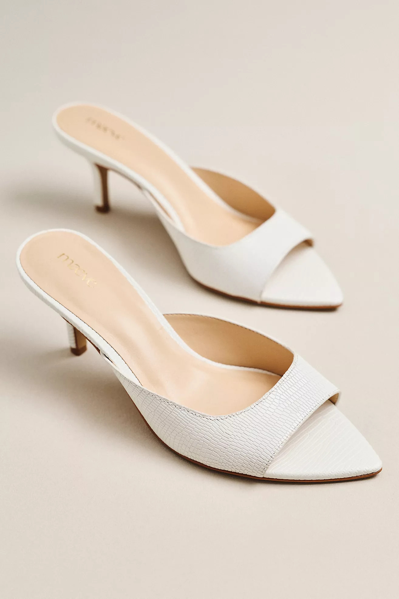 Maeve Ponted-Toe Mules | Anthropologie (US)
