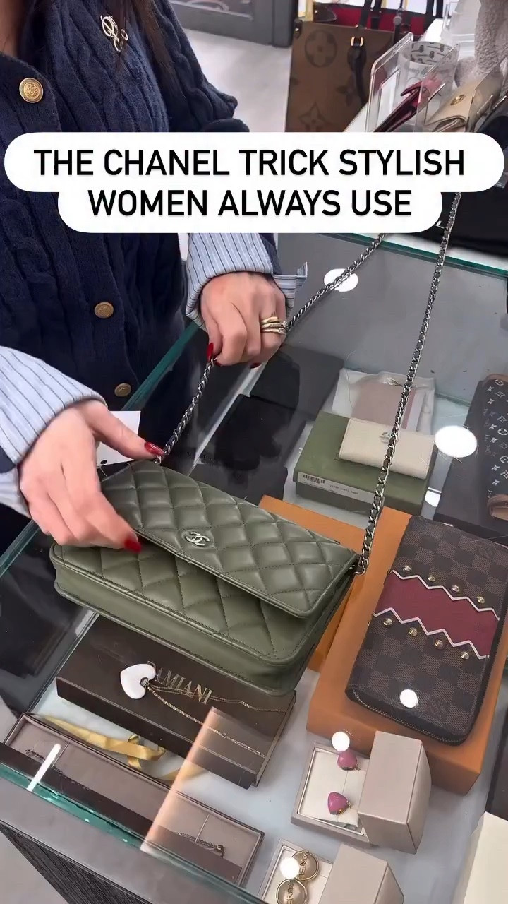The Chanel Trick Stylish Women Always Use

You don’t need a new bag.
You need to use the one you have differently.

Most women wear their Chanel bag one way…
and miss its full potential.

Here’s what changing the chain length does:
• Short = polished & elegant (perfect for evenings)
• Medium = classic & effortless (day-to-day chic)
• Long = relaxed & modern (hands-free, casual luxe)

👉 One small adjustment = completely different look

This is how stylish women make fewer pieces look like a full wardrobe.

💡 Save this for your next outfit
📩 DM me STYLE if you want to elevate your wardrobe without wasting money

#LTKMidsize #LTKSeasonal #LTKOver40
