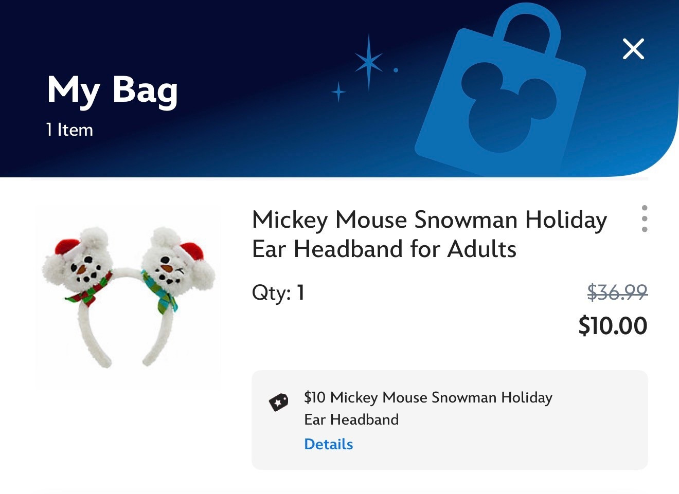 $10 snowman ears!!! 🐭☃️

#LTKGiftGuide #LTKU #LTKHoliday