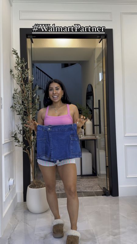 Finally got my hands on a cute denim skort! @walmartfashion did not disappoint🥲 As a mom, I don’t find myself wearing skirts too often, but the skort makes it so much easier🙌 Which look is your fave? Thank you Walmart for sponsoring this video. #WalmartPartner #WalmartFashion

Comment “WALMART” below to receive a DM with the link to shop this post on my LTK. Link also saved in my highlights under “May links” 🎀✨

#simplefashion #spring #springfashion #springoutfit #springessentials #walmart #walmartfinds #walmartstyle #ootd #grwm #basics #Itkunder50 #Itkunder100 
#Itkfashion #wardrobeessentials #wardrobebasics
#affordablefashion #petitefashion #blackoutfit #miniskirt #denim #denimskirt #skort 

Walmart Outfit Inspo, Walmart Spring Fashion, Spring Outfit Inspo, Matching Sets, Minimal Fashion, Neutral Fashion, Summer Fashion, Matching Set, Affordable Style, Affordable Fashion, Wardrobe Basics, Wardrobe essentials, white outfits, work outfits

#LTKFindsUnder50 #LTKWorkwear #LTKStyleTip
