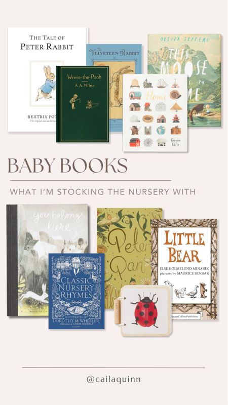 Baby books I’m getting to fill our nursery! 📚 

Family | baby | toddler 

#LTKFamily #LTKBaby #LTKKids