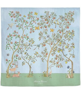 Baby Organic Cotton In Bloom Swaddle Blanket with Gift Box | Dillard's