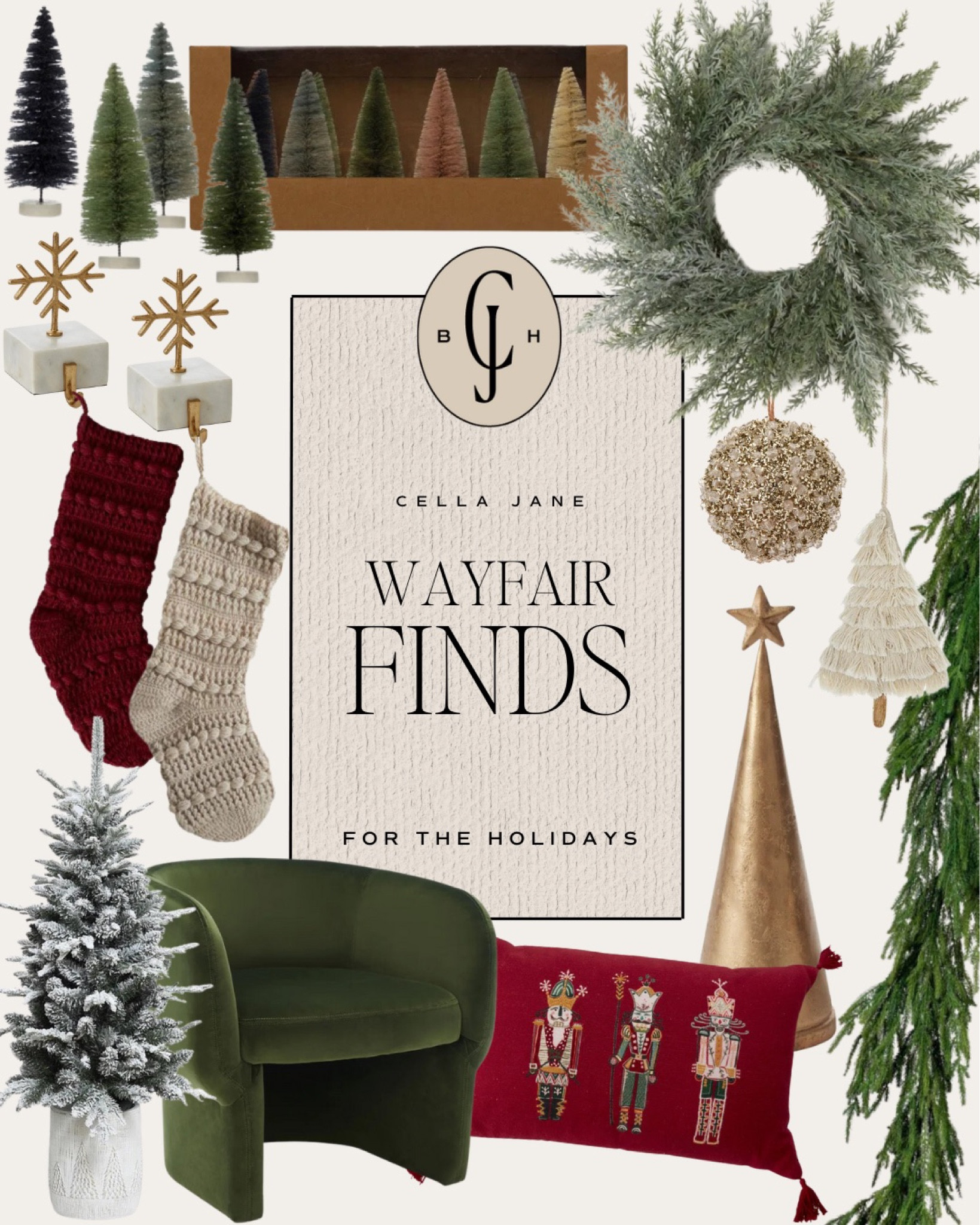 My favorite @wayfair finds for the holidays. #holidaydecor

#LTKHome #LTKSeasonal #LTKHoliday