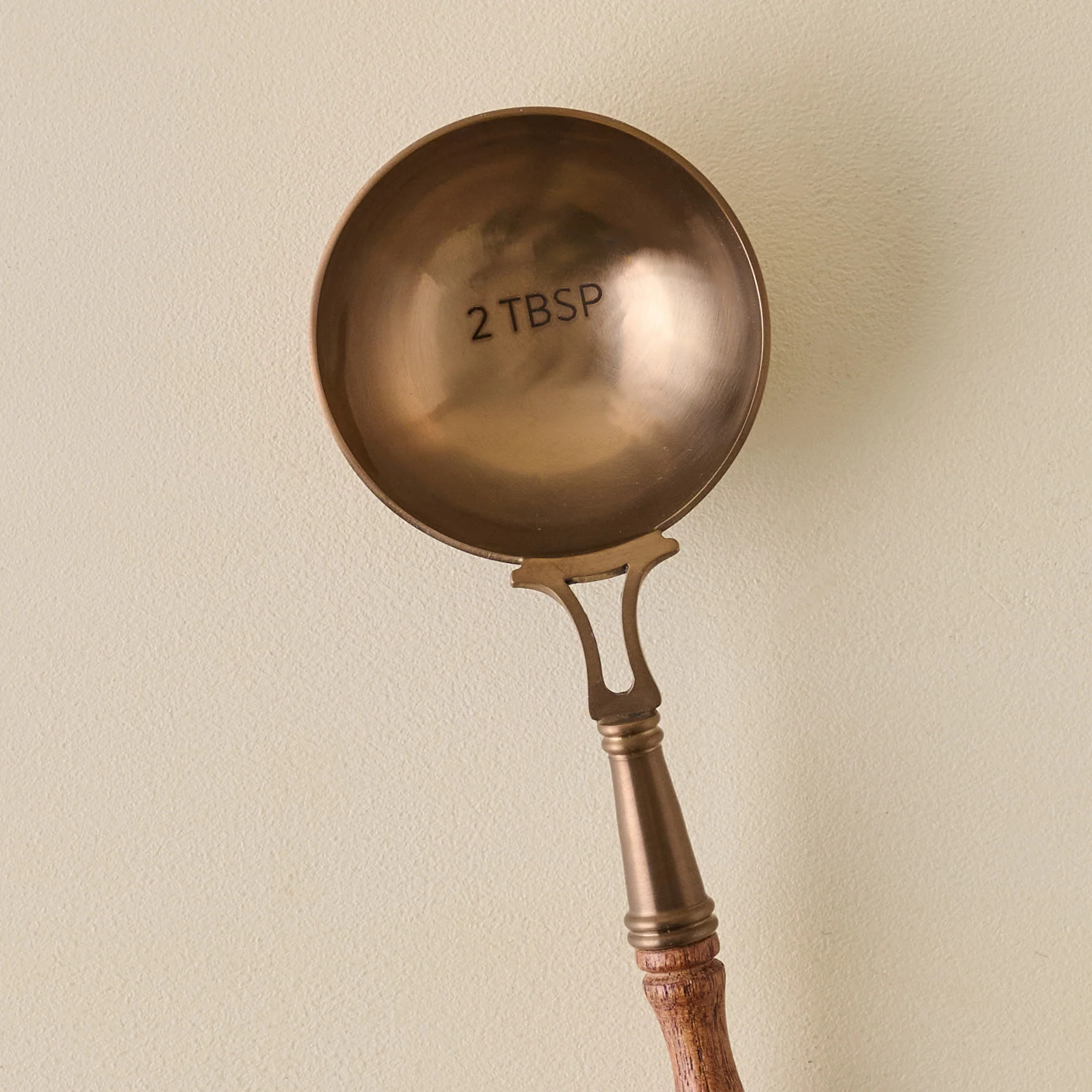 Antique Copper + Wood Coffee Scoop | Magnolia