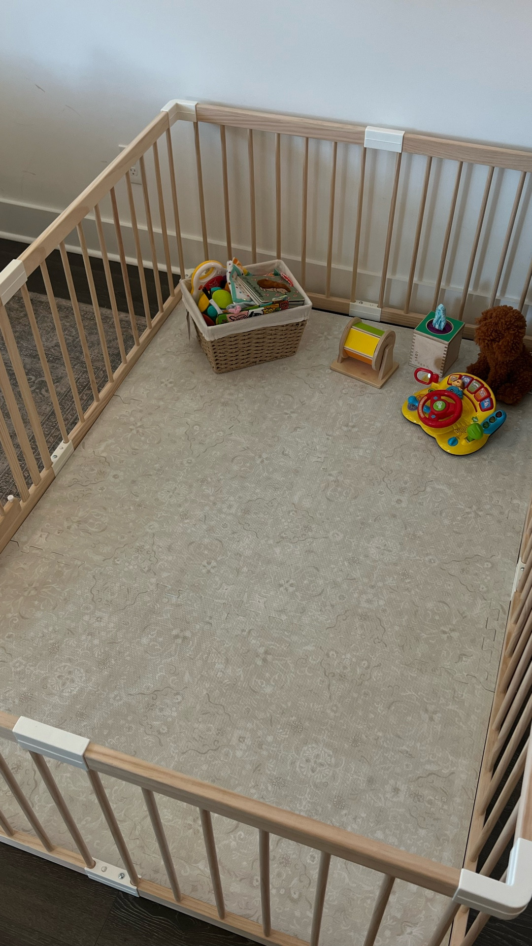 Finally found the perfect play mat for our playpen!! #babyplaymat

#LTKFamily #LTKBaby #LTKBump