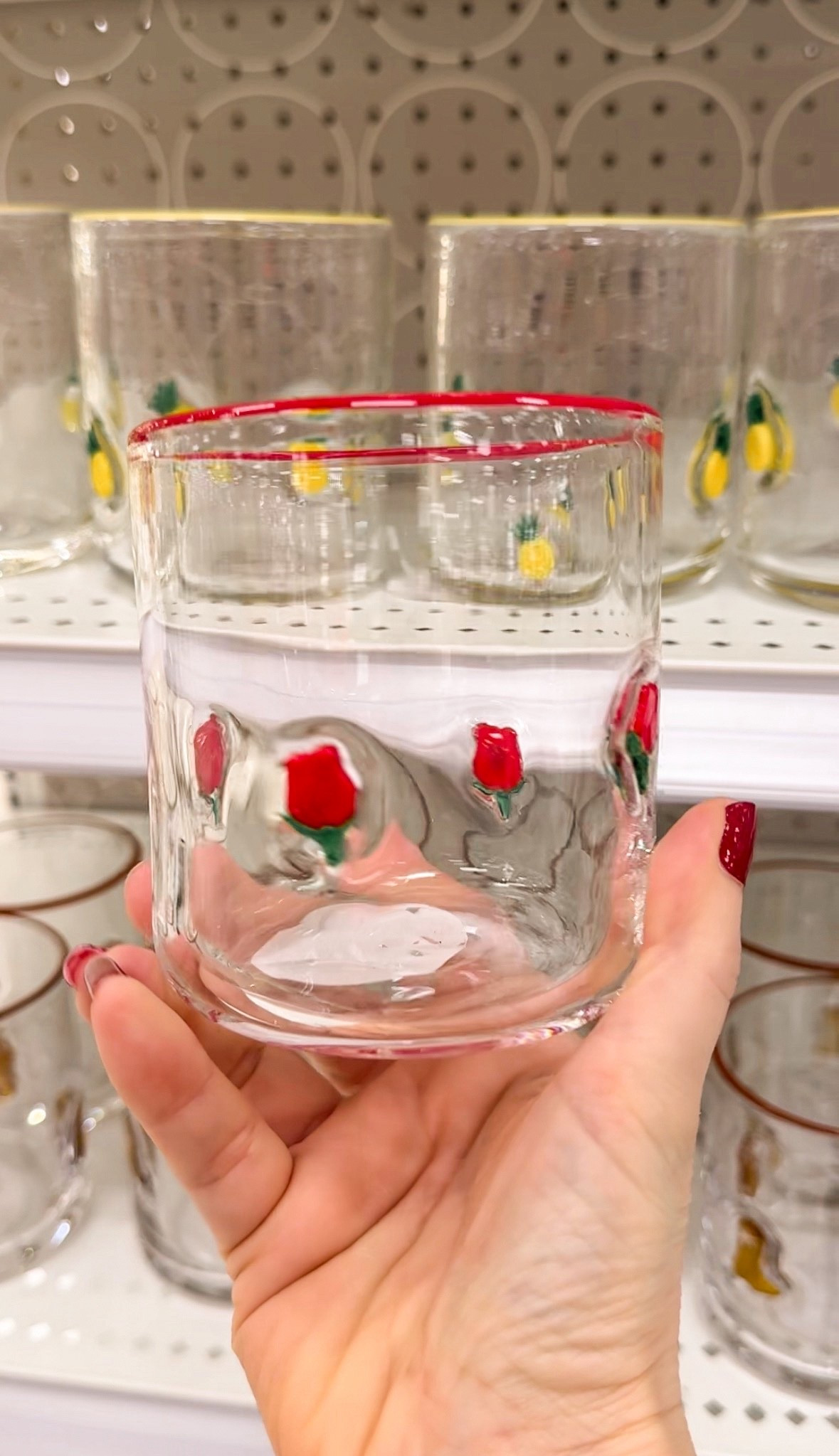 Rose glass cup 🌹 Cute and aesthetic glassware perfect for iced coffee and daily use. Simple way to elevate your everyday drinks.

#LTKHome #LTKmomlife #LTKMothersDay