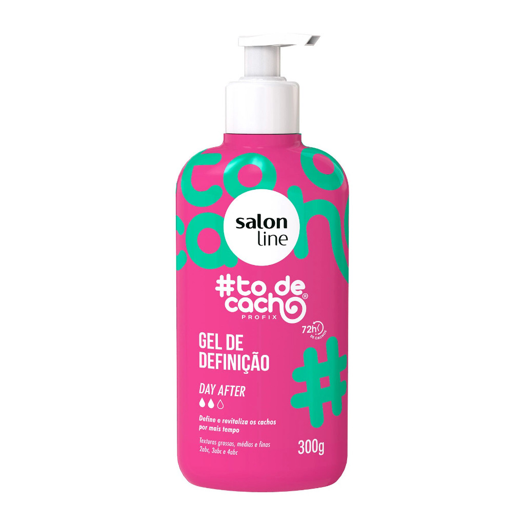 Gel Líquido de Definição Finalizador Modelador de Cachos Salon Line Day After Anti-Frizz | Shopee (BR)