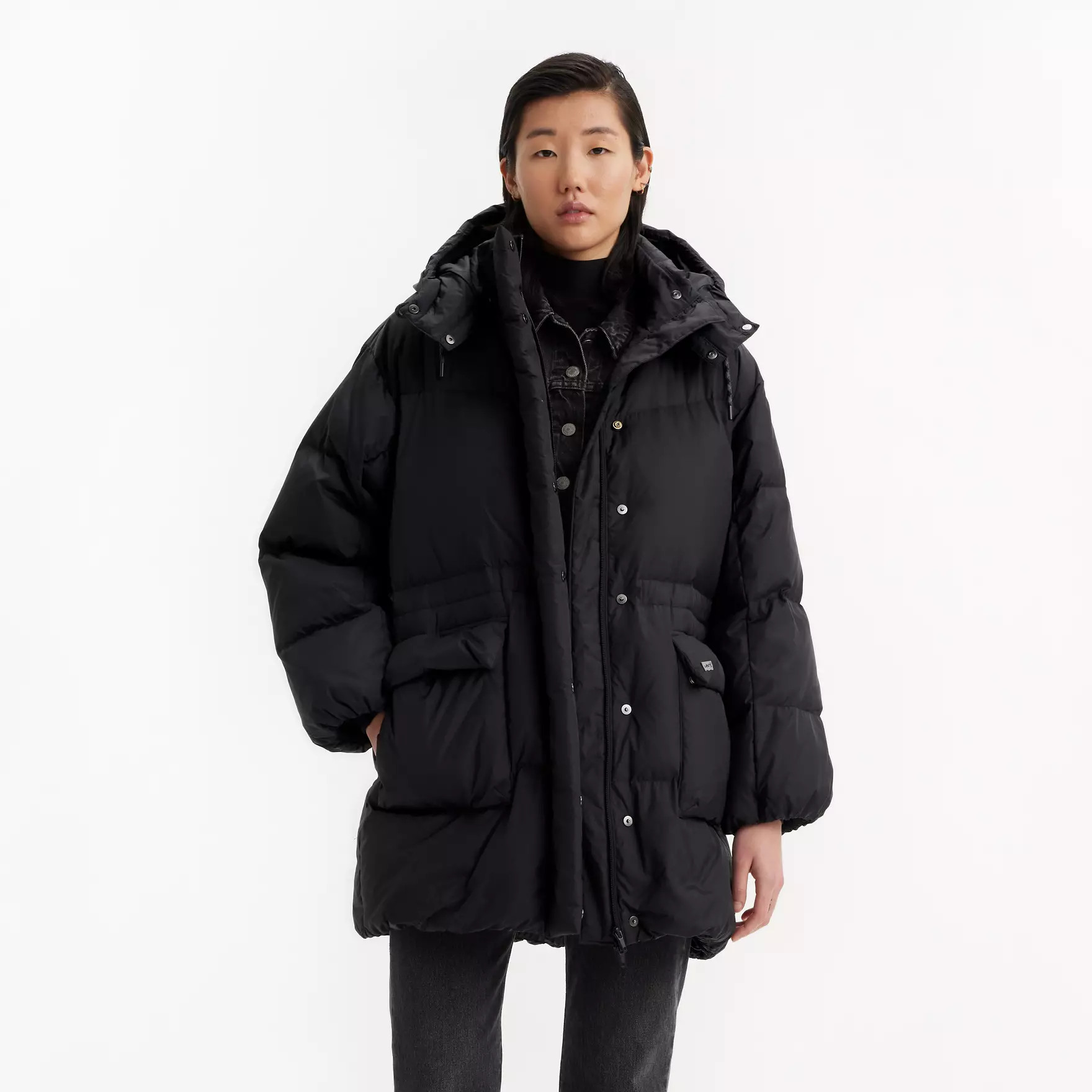Western Midi Bubble Puffer Jacket | Levi's US