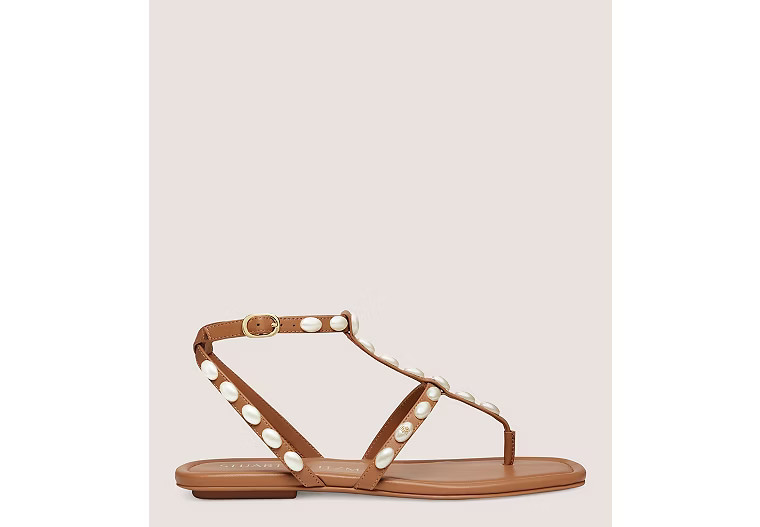 PEARLITA FLAT SANDAL | Stuart Weitzman (US)