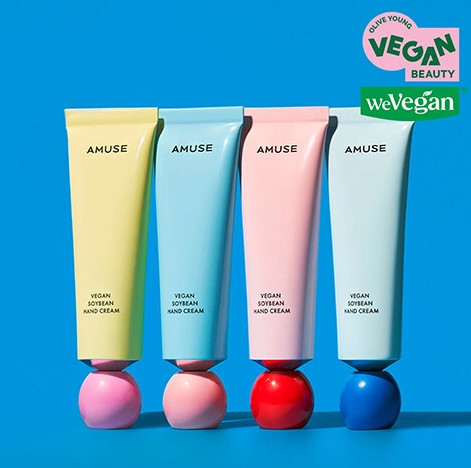 AMUSE Vegan Soybean Hand Cream 50ml | OLIVE YOUNG Global | Olive Young Global