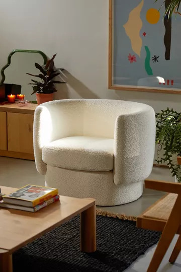 Jamie Boucle Chair | Urban Outfitters (US and RoW)