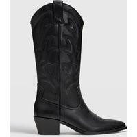 Stradivarius Heeled cowboy boots BLACK 6 | Stradivarius (UK)