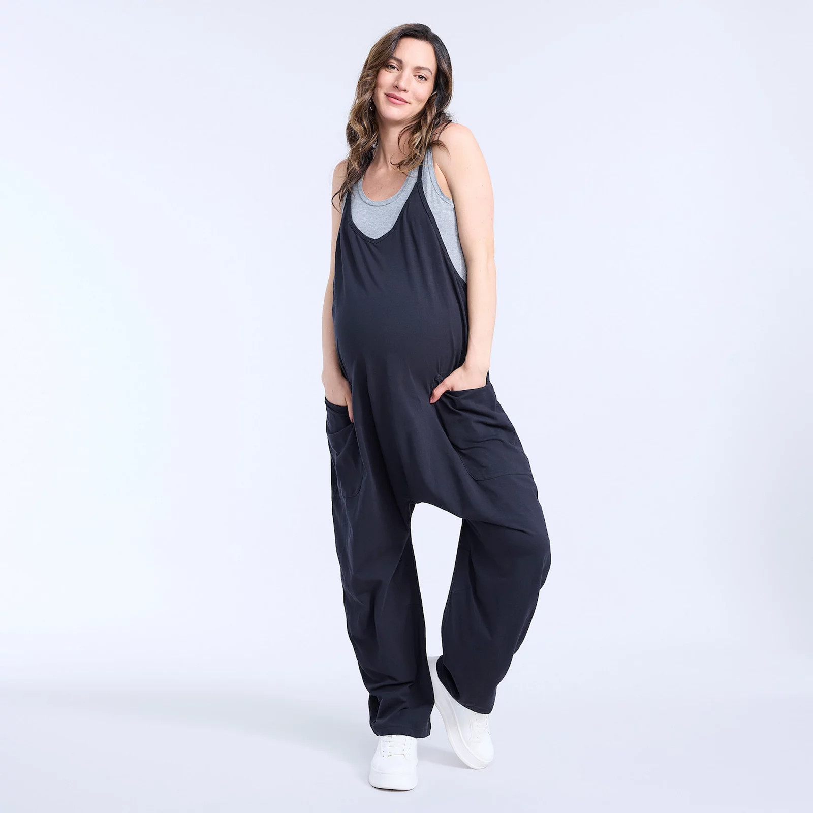 Maternity Motherhood® Jumpsuit, Women's, Size: Medium-Mat, Black | Kohl's