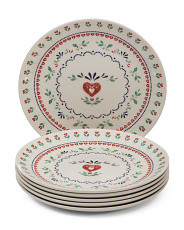6pk Valentine Dinner Plates | TJ Maxx