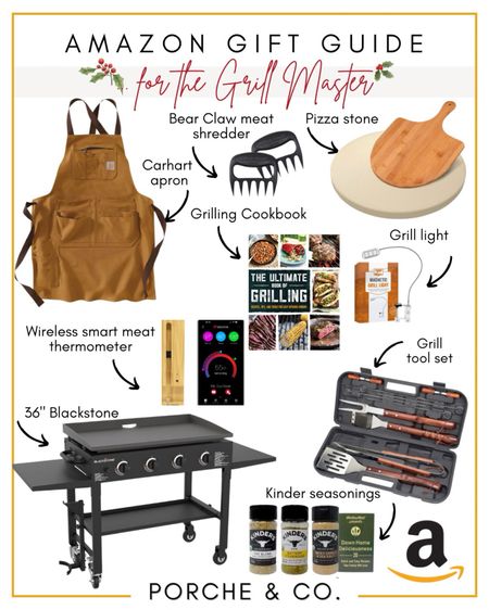 Amazon Gift Guide for the Grill Master, Amazon Gift Guide, Amazon, gifts for Grilling
#viral #trending #giftguide #amazon #prime

#LTKSeasonal #LTKGiftGuide #LTKHoliday
