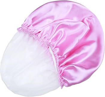 Shower Caps for Women, 4 PCS Elastic and Reusable Bath Caps, Double Waterproof Layers Shower Cap,... | Amazon (US)