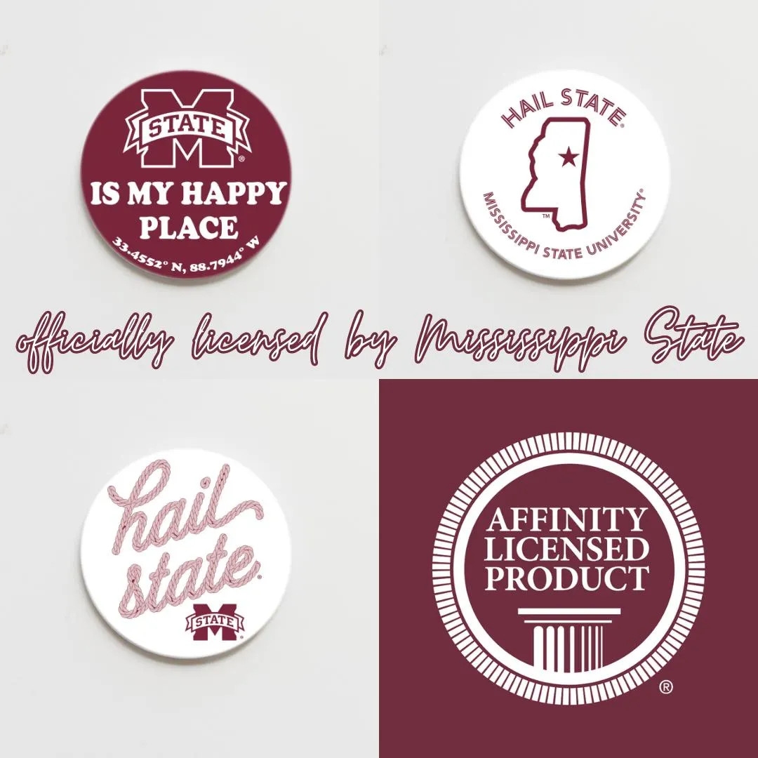 Mississippi State University Game Day Button (3 Design Options) - Etsy | Etsy (US)