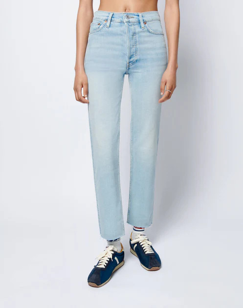 Comfort Stretch High Rise Stove Pipe | RE/DONE