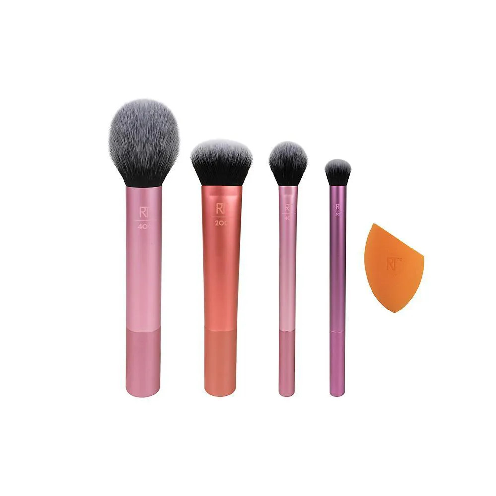 Kit De Pincéis Para Maquiagem Real Techniques Everyday Essentials + Esponja | DrogaRaia (BR)