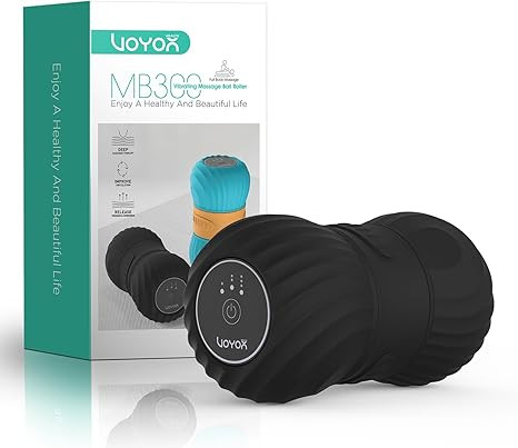 VOYOR-HEALTH Vibrating Peanut Massage Ball Roller, Electric Double Lacrosse Massage Ball with 4 I... | Amazon (US)