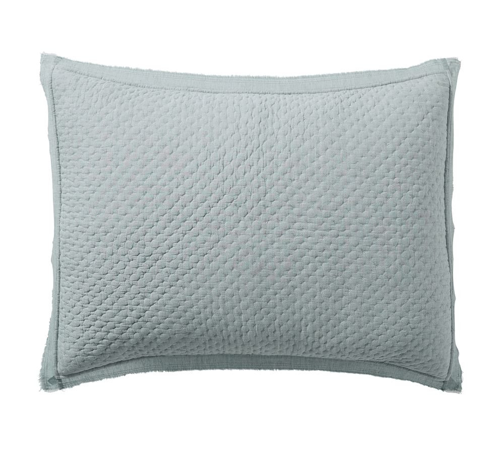 Melange Handcrafted Cotton Quilted Sham | Pottery Barn (US)