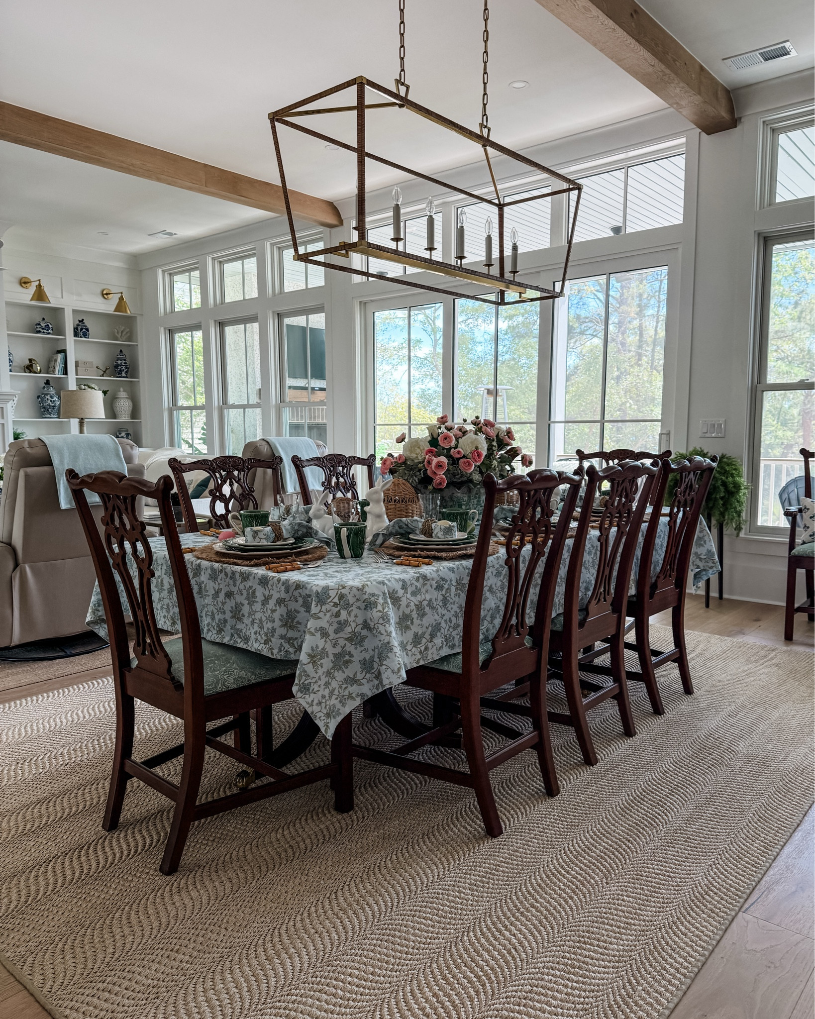 Spring Easter table details are linked 🤍

• dinnerware
• glassware
• linens & napkins
• centerpiece favorites
• entertaining staples I reuse each year

Classic pieces that work for Easter, spring gatherings, and everyday hosting.

#LTKHome #LTKSeasonal