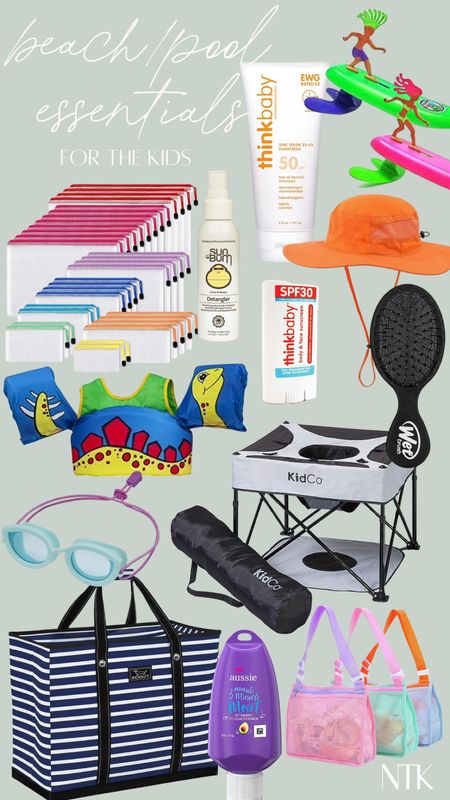 Beach and pool essentials for kids - perfect time for Labor Day Weekend coming up! All items linked below are on Amazon and mostly on sale☀️

#LTKSeasonal #LTKkids #LTKsalealert