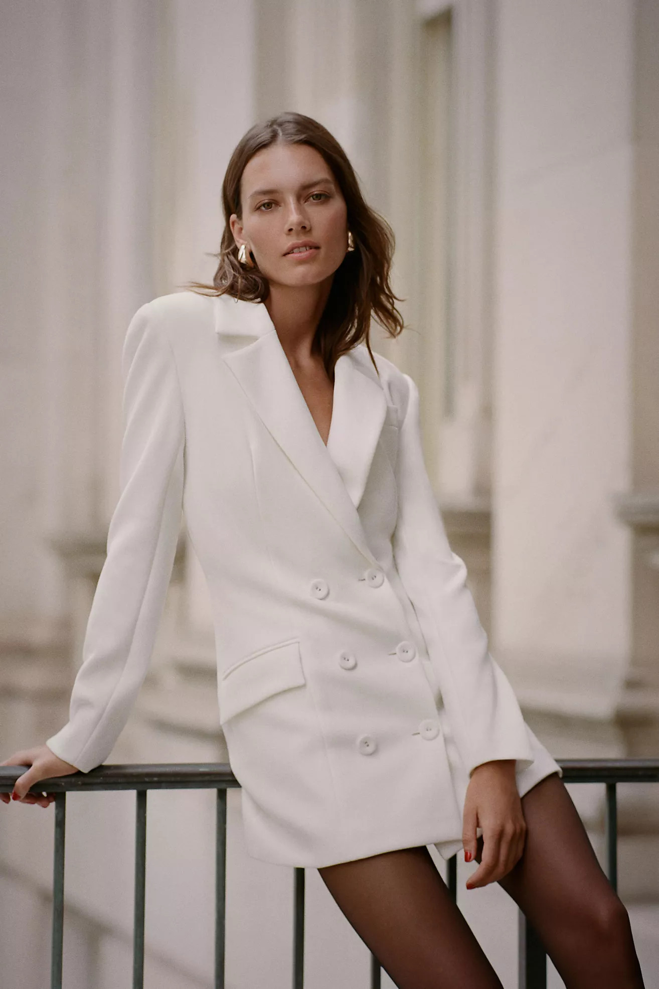 MISHA Ander Mini Blazer Dress | Anthropologie (US)