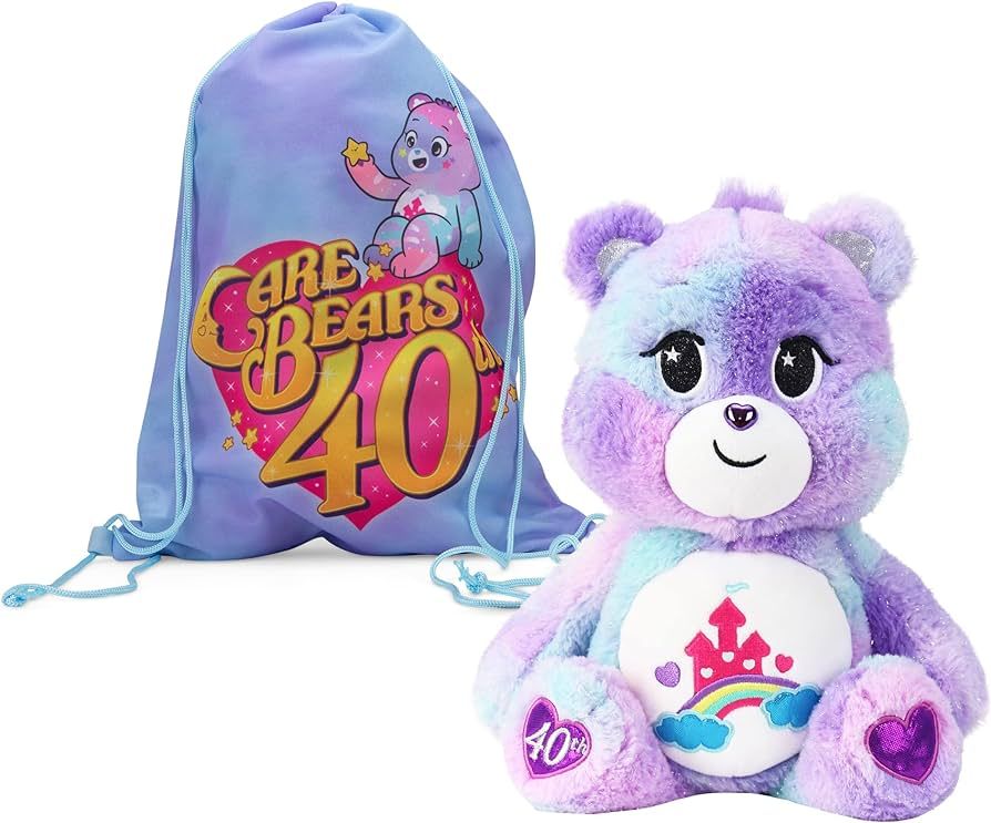 Care Bears Care-a-Lot Bear, 40th Anniversary Slumber Party Set - Amazon Exclusive, Multicolor, Sm... | Amazon (CA)