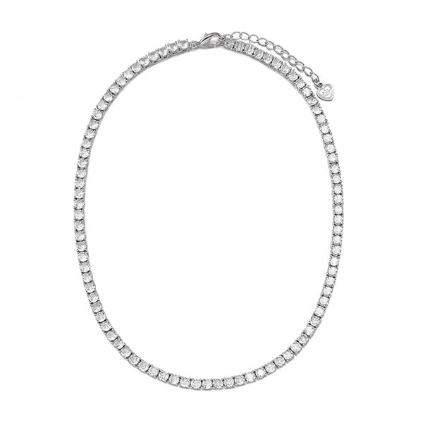 Diamond Tennis Necklace | The Avenue