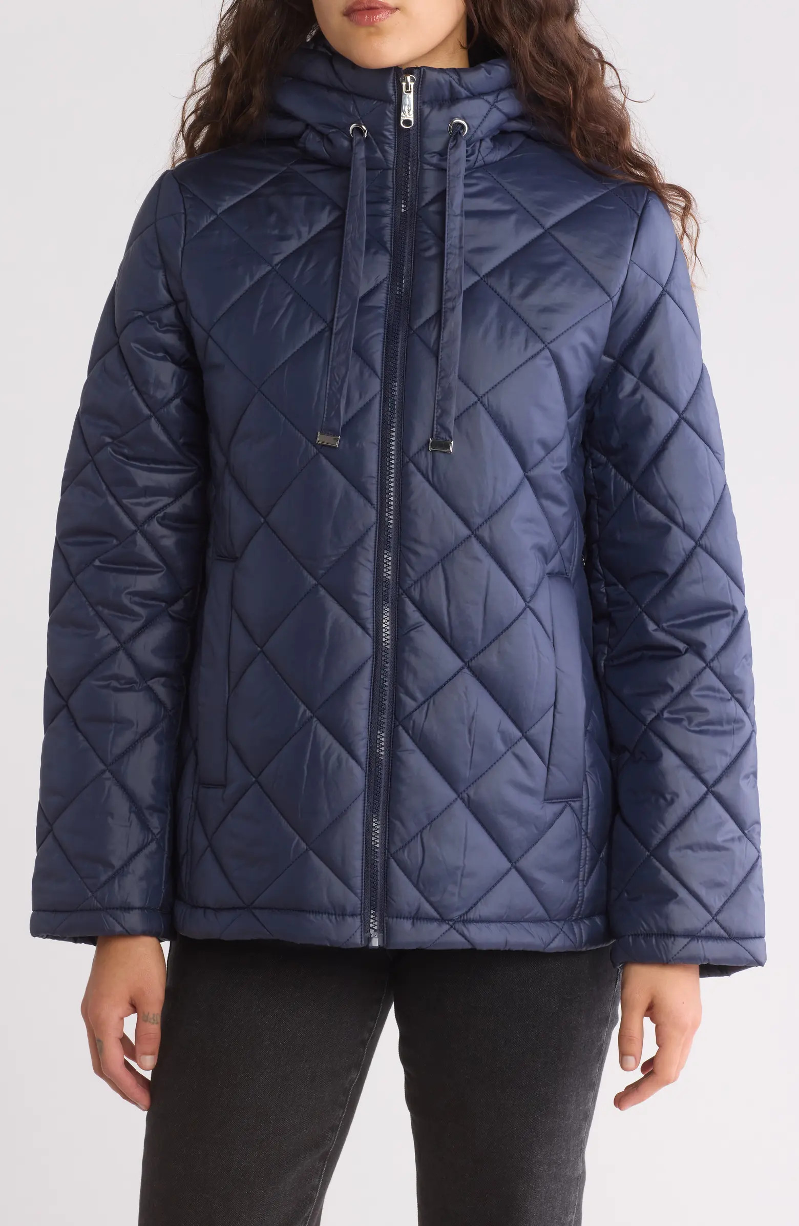 Sam Edelman Hooded Quilted Jacket<br /> | Nordstromrack | Nordstrom Rack