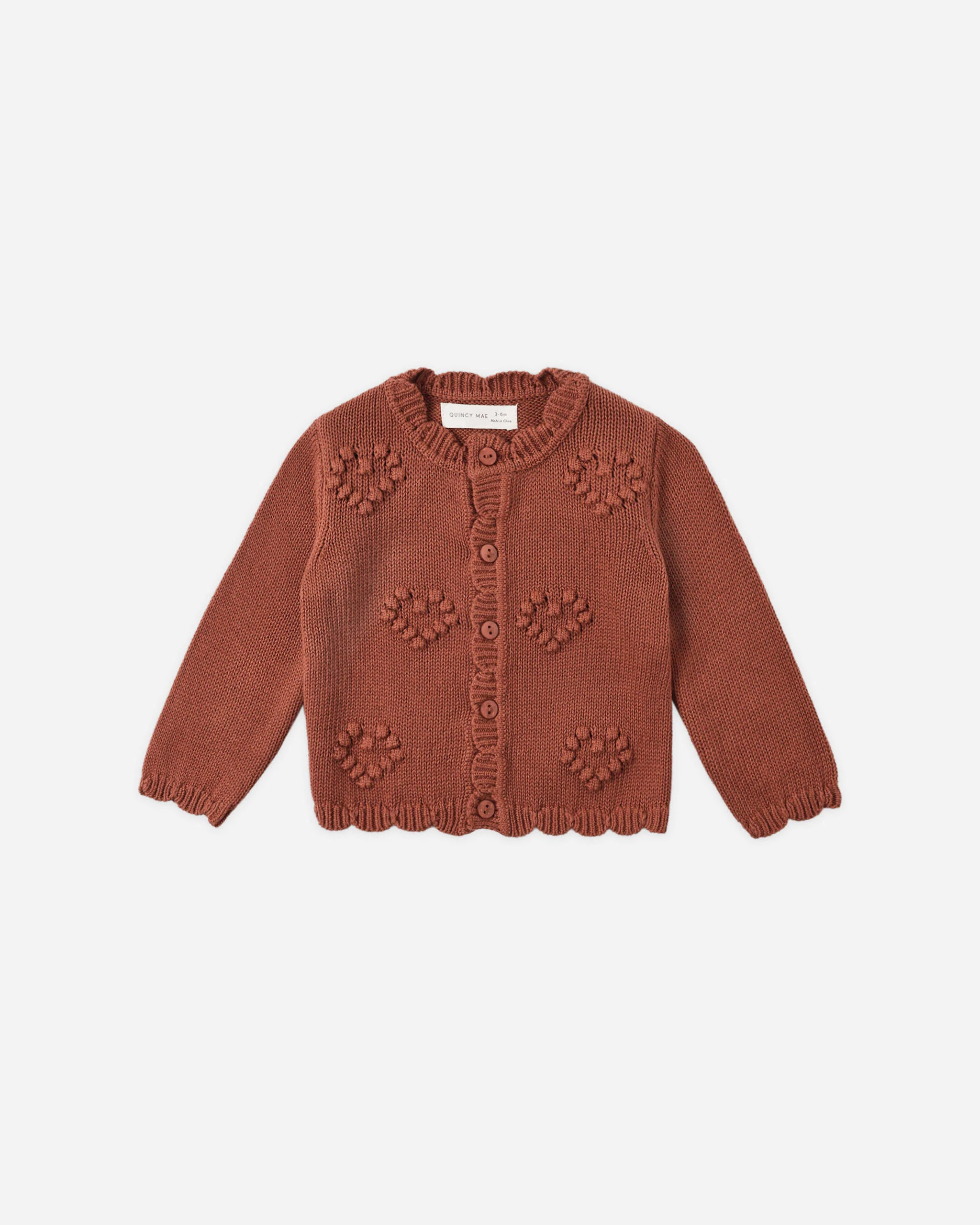 Knit Cardigan Red | Rylee + Cru