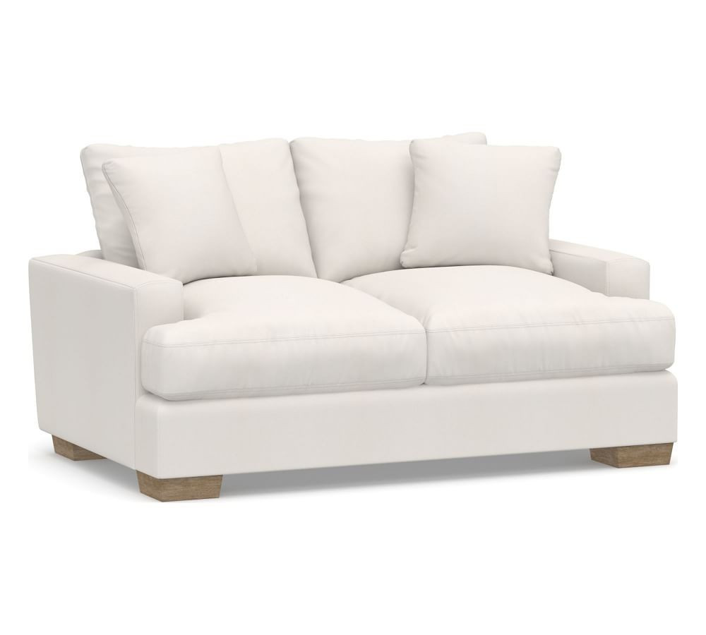 Sullivan Square Arm Deep Seat Upholstered Sofa | Pottery Barn (US)