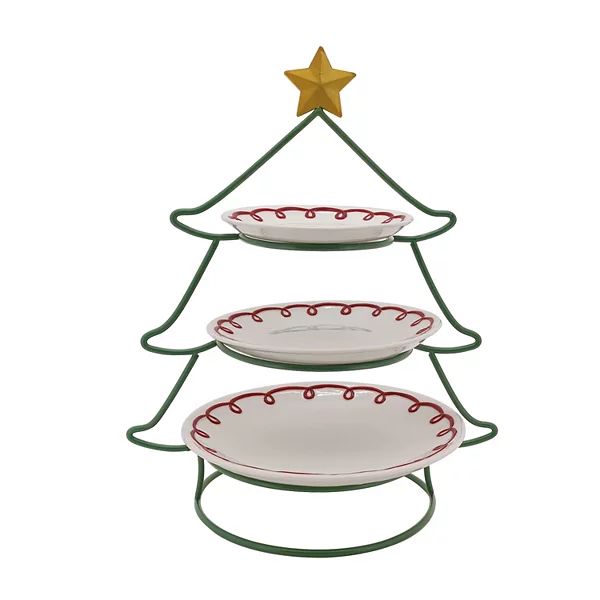 St. Nicholas Square® Merry Merry Tree 3-Tier Server | Kohl's