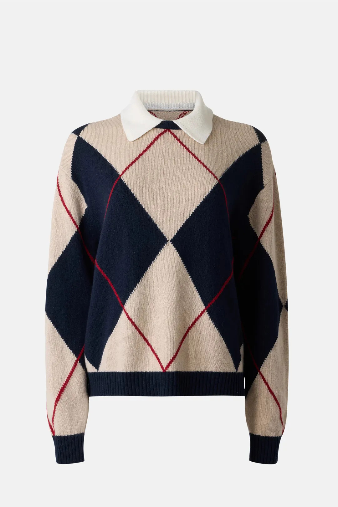 Jude Collared Sweater | Rent the Runway