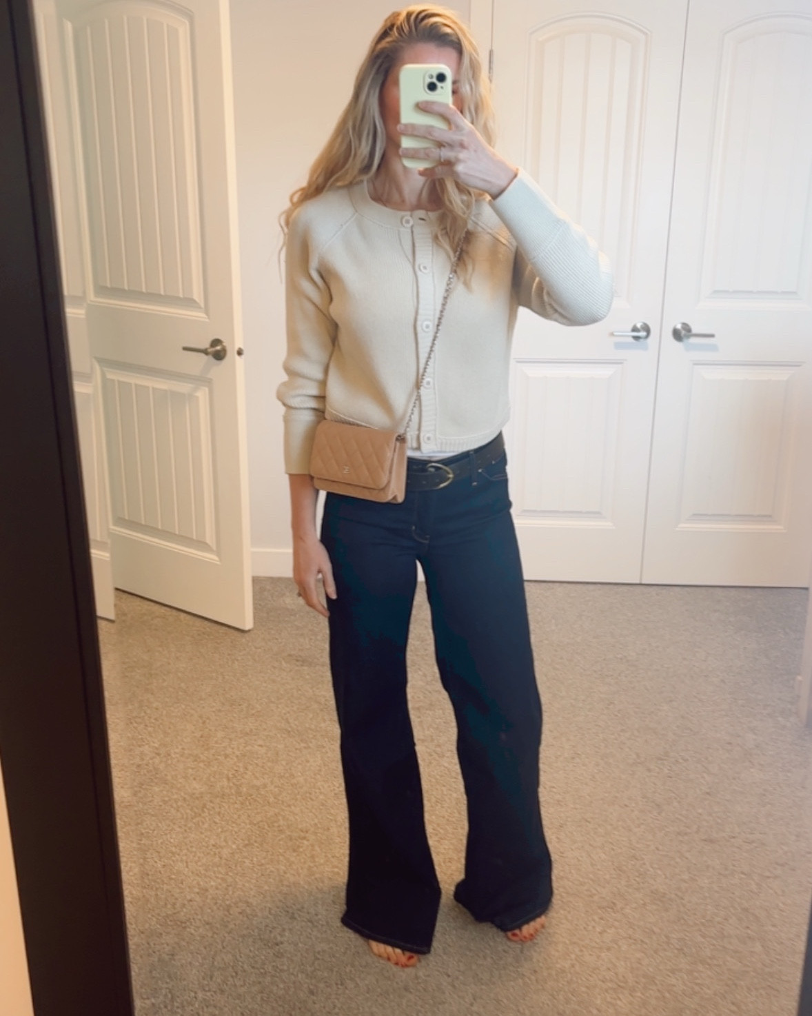 My new favourite jeans for 2026 are the 318 shaping wide leg jeans from Levi’s. Options for high stretch or medium stretch.  Size down because they fit big. I am 5’11" wearing a 34 length and size down two sizes to a 28 for high stretch and size down one size to 29 for medium stretch. Lots of length choices, which makes this perfect for us tall girls.  

Wearing the medium stretch dark  

#LTKcanada #LTKworkwear #LTKjeans