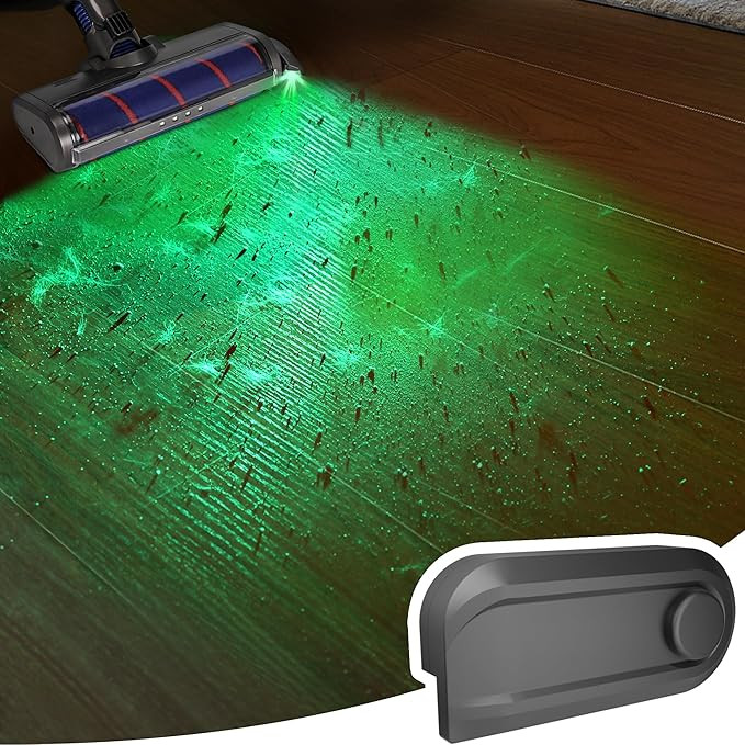 Rechargeable Vacuum Cleaner Dust Display Light, Green Light Attachment Compatible with Dyson Shar... | Amazon (US)