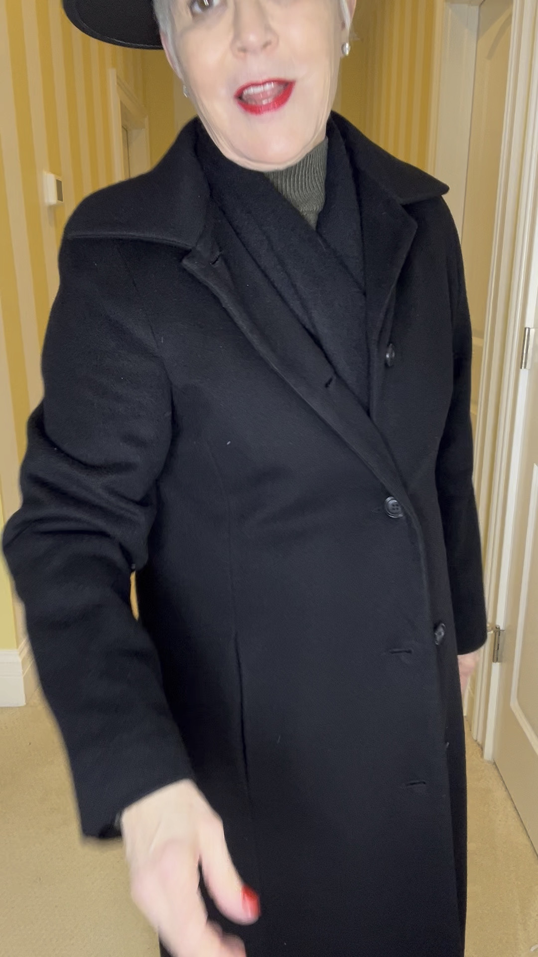 Do you struggle with looking sharp when it’s really cold 🥶? SHARE THIS POST with your gal pals who can’t figure out cute cold-weather looks! Take this cozy @amazonfashion striped sweater (don’t miss today’s 10% off coupon!). Add a cute black scarf, cute black wool coat, black Chelsea boots, and a black hat! Finish with @ JCrew Factory stovepipe jeans, @amazonfashion bracelets, and diamond earrings! So sassy! Perfect for a cold day brunch!

#LTKSaleAlert #LTKWatchNow #LTKSeasonal