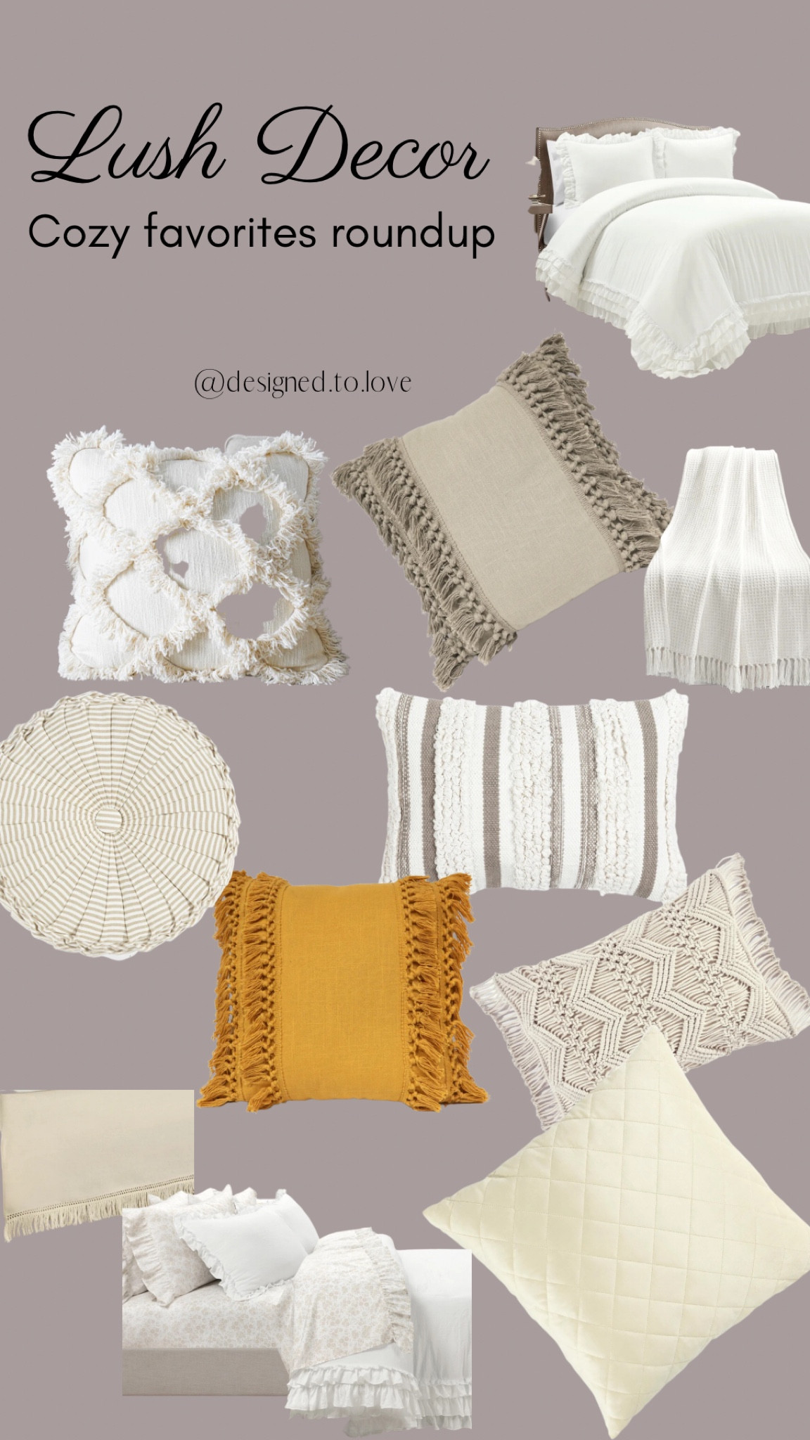 If you like to get a jump start on your seasonal decor game here are some cozy Fall favorites from @lushdecor Cozy pillows cozy bedding Cozy throws. #lushdecor #lushdecorhome

#LTKstyletip #LTKhome #LTKSeasonal