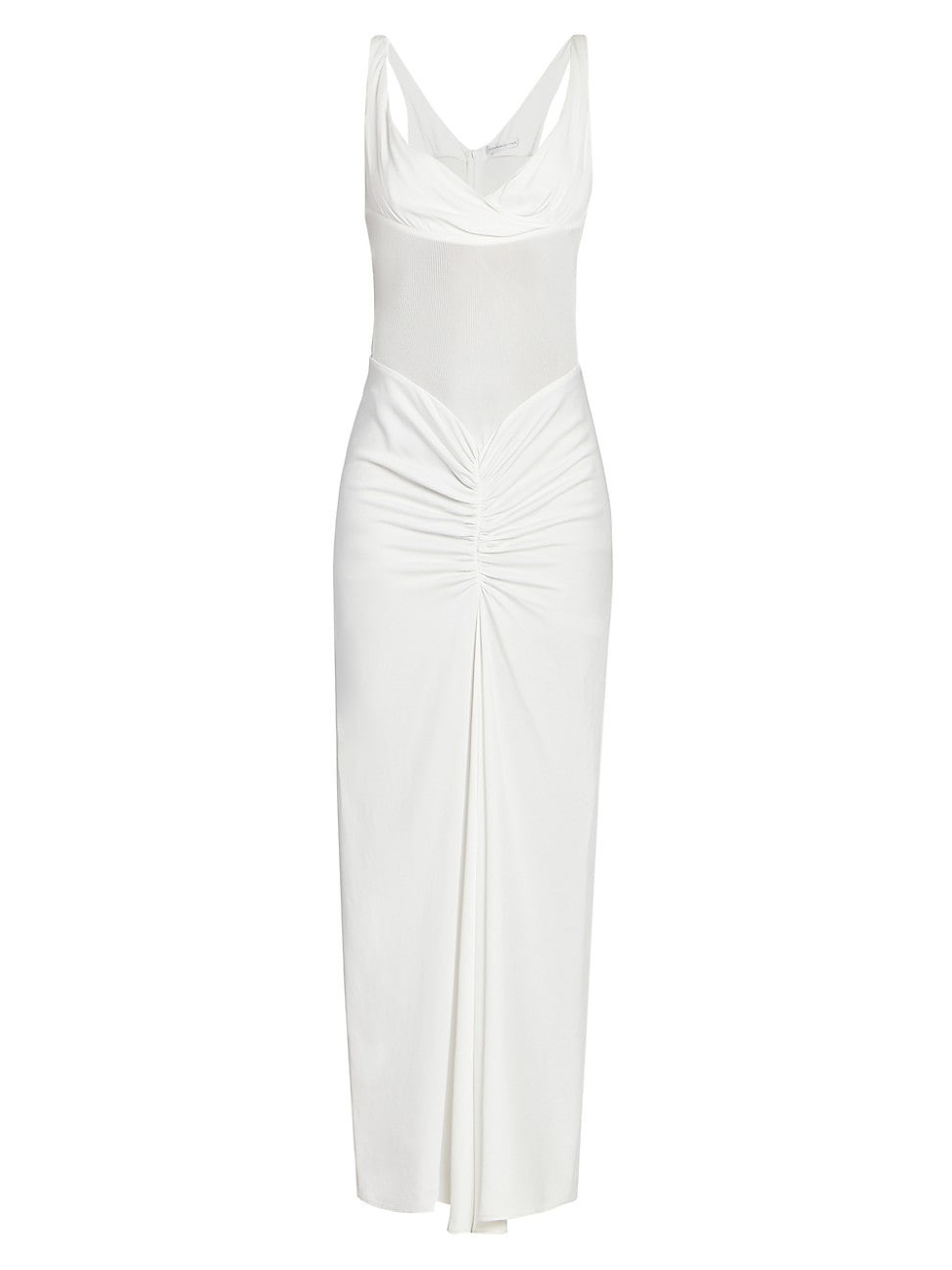 Women's Fusion Fold Tank Maxi Dress - White - Size 6 | Saks Fifth Avenue