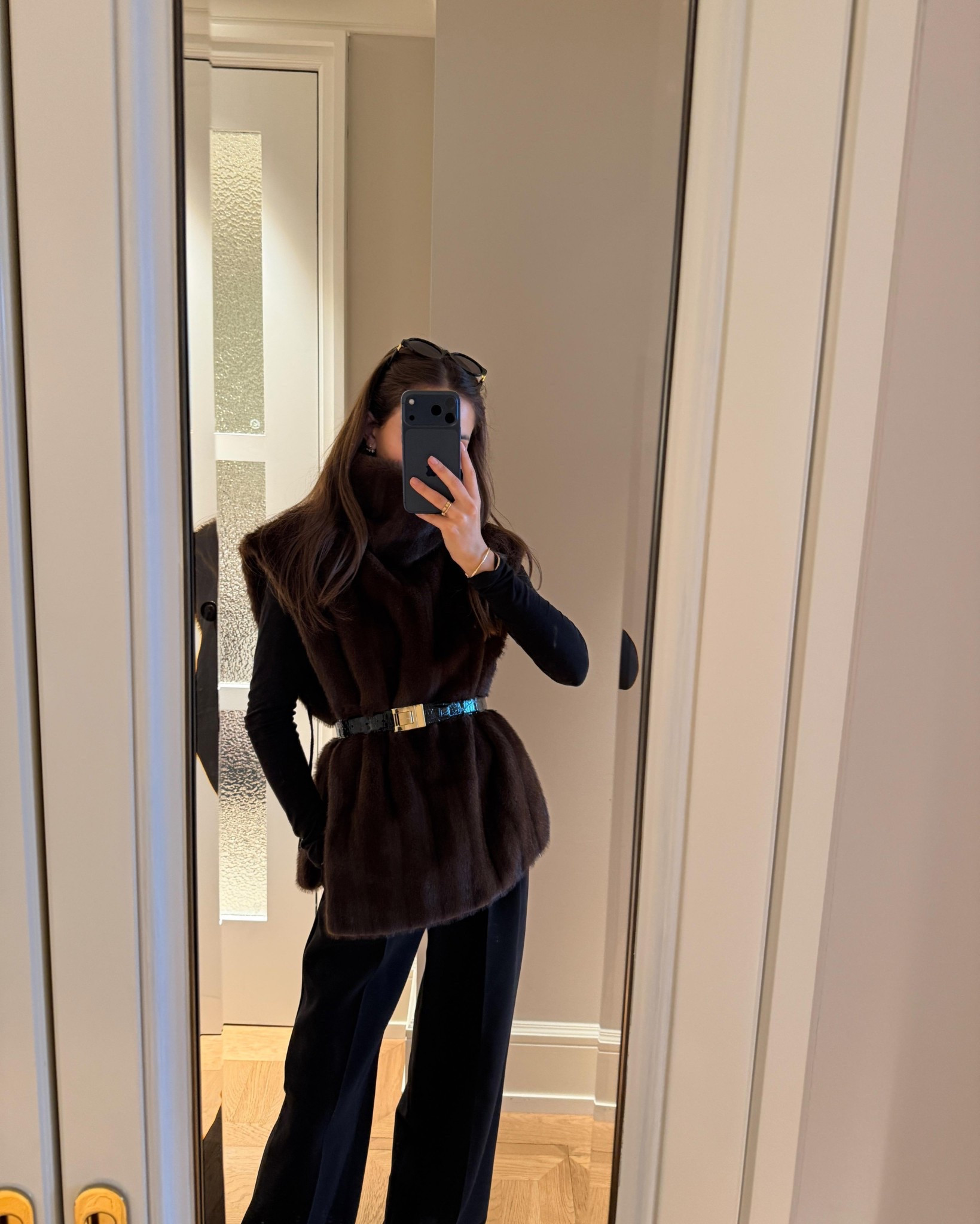 Days in Austria🇦🇹 wearing a faux fur vest by de savary
London styled with black toiled pants by Andiata and my black Hermes picotin bag

#LTKeurope #LTKFashionMonth